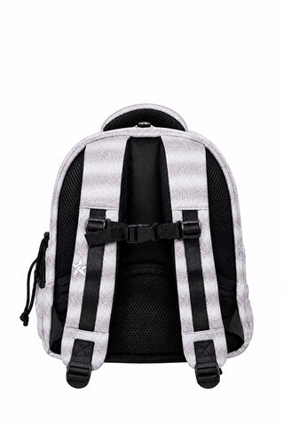 Illusion in Lavender Rebel Baby Dream Bag with White Zipper