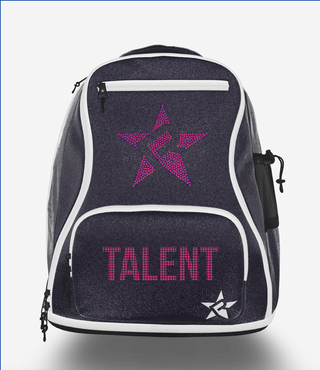 Imagine Dream Bag Plus with Neon Pink Rebel Mark Logo & Talent Neon Pink Logo-SPECIAL ORDER