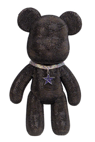 Rebel Collectable Crystal Bear in Black