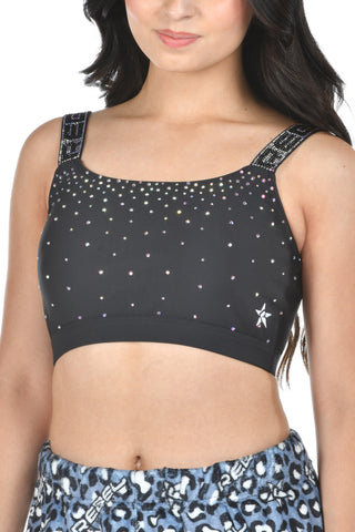 Kali Sports Bra in Black