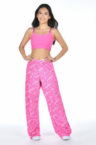 Kali Sports Bra in Electric Pink