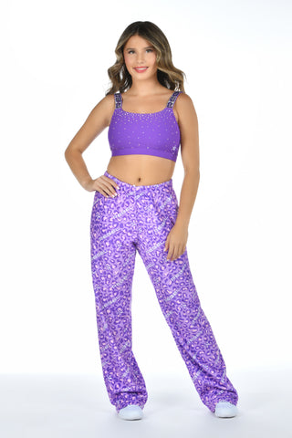 Kali Sports Bra in Purple