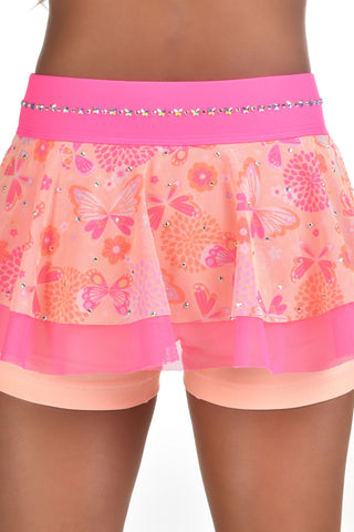 Kayla Skirt in Peach Meadow