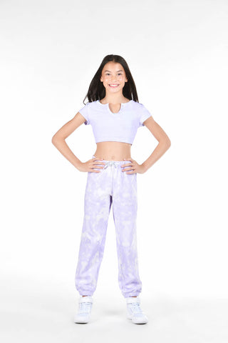 Lavender Breeze Cropped Tee