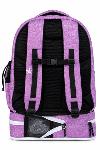 Lavender Rebel Dream Bag Plus with White Zipper