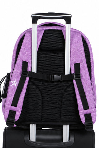 Lavender Rebel Dream Bag Plus with White Zipper