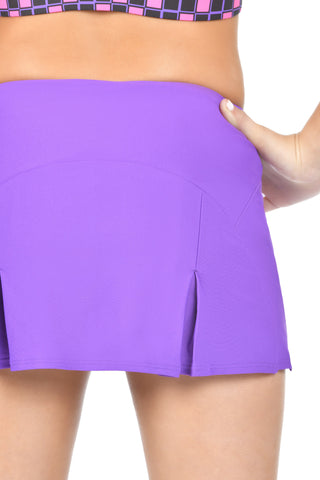 Live the Dream Skirt in Plum