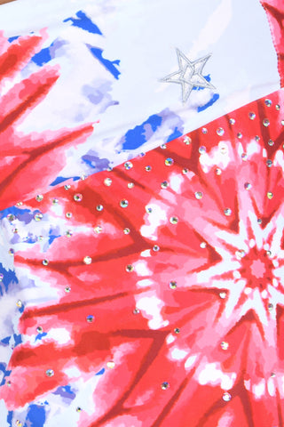 Liberty Short in Red White and Blue