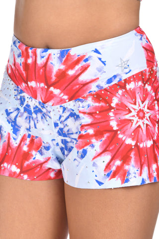 Liberty Short in Red White and Blue