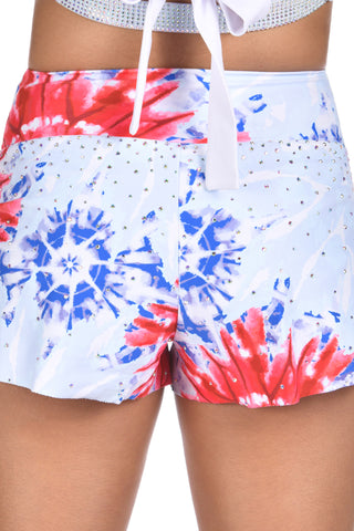Liberty Short in Red White and Blue