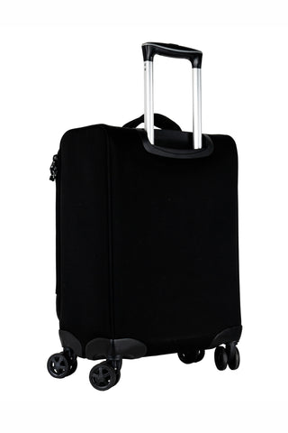 Neoprene in Black Rebel Dream Luggage with Black Zipper