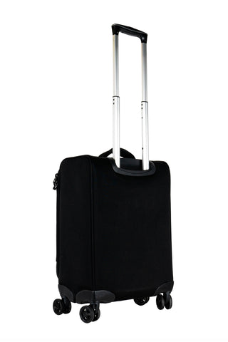 Neoprene in Black Rebel Dream Luggage with Black Zipper