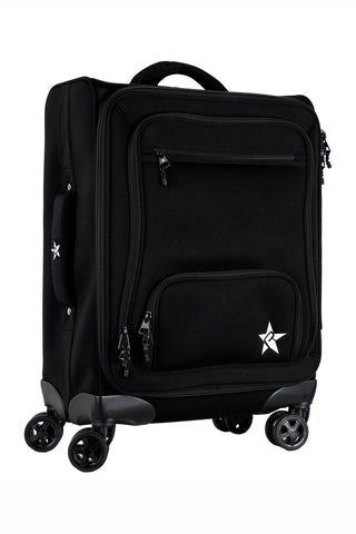 Neoprene in Black Rebel Dream Luggage with Black Zipper
