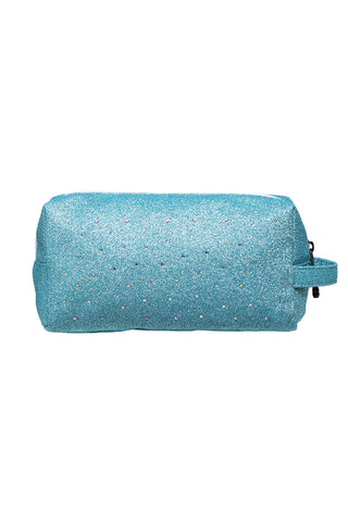 Pixie Dust with Crystal Scatter Rebel Makeup Bag with White Zipper