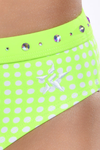 Macie Bikini Bottom in Green
