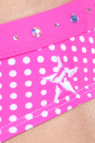 Macie Bikini Bottom in Neon Pink