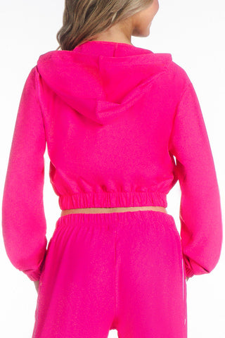 Margot Jacket in Electric Pink