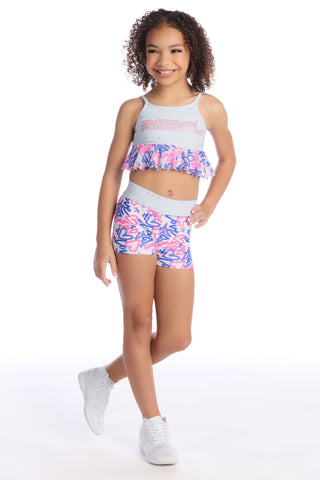 Maya Compression Short in Rebel Love