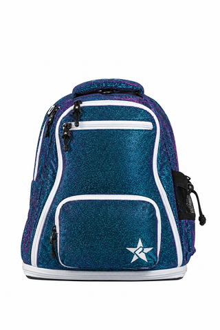Midnight Mermaid Rebel Baby Dream Bag with White Zipper