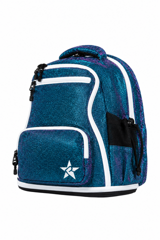 Midnight Mermaid Rebel Baby Dream Bag with White Zipper