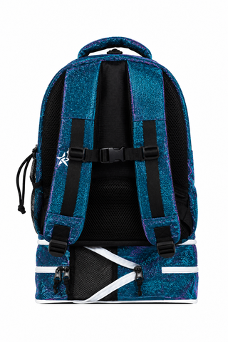 Midnight Mermaid Rebel Baby Dream Bag with White Zipper