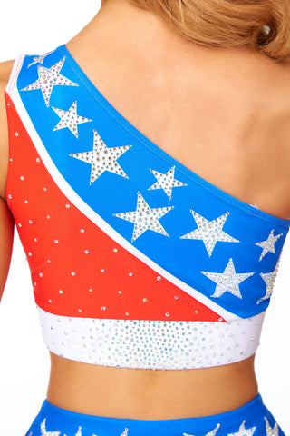 Miss America x Rebel SuperNova™ United We Shine Sports Bra- FINAL SALE