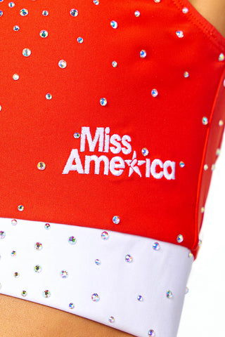 Miss America x Rebel SuperNova™ United We Shine Sports Bra- FINAL SALE