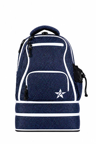 Mystic Navy Rebel Baby Dream Bag with White Zipper