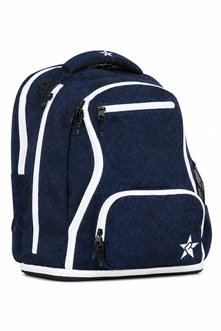 Mystic Navy Rebel Dream Bag Plus with White Zipper