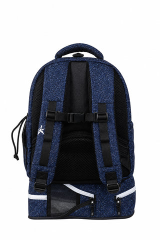 Mystic Navy Rebel Baby Dream Bag with White Zipper