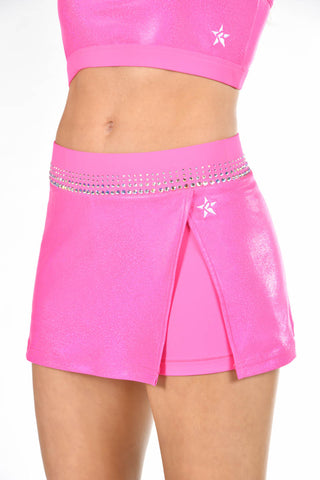 Mystique Muse Skirt in Electric Pink