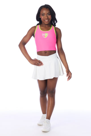 Nash Camp Longline Racer Back Sports Bra in Watermelon - SPECIAL ORDER