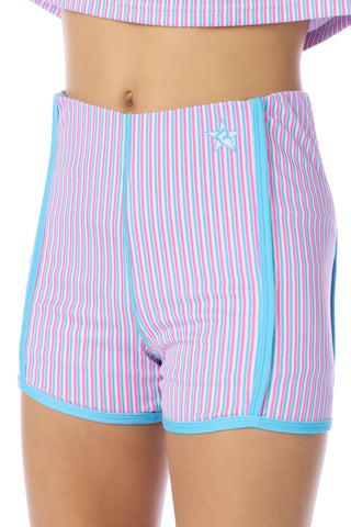 Nash Camp Compression Short in Stripes - SPECIAL ORDER