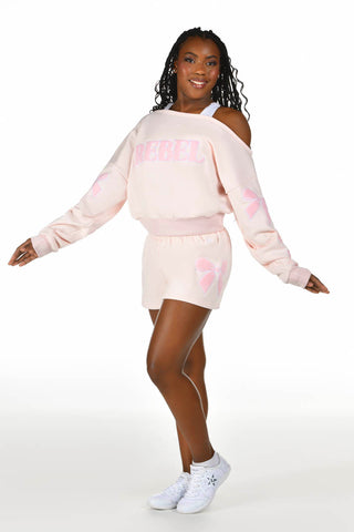 Natalia Short in Powder Pink