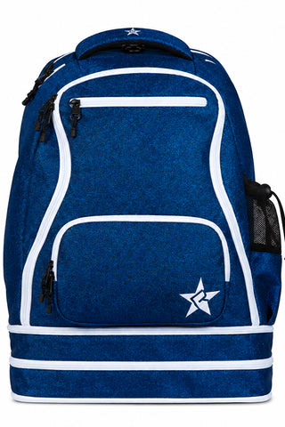 Navy Rebel Dream Bag Plus With White Zipper