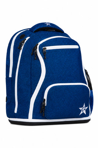 Navy Rebel Dream Bag Plus With White Zipper