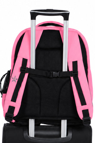 Neoprene in Pink Rebel Dream Bag Plus with Black Zipper
