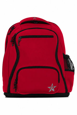 Neoprene in Red Rebel Dream Bag Plus with Black Zipper