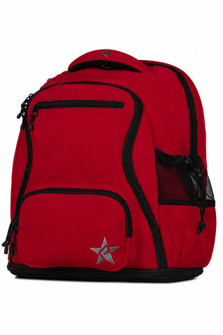 Neoprene in Red Rebel Dream Bag Plus with Black Zipper