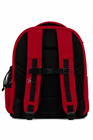 Neoprene in Red Rebel Dream Bag Plus with Black Zipper
