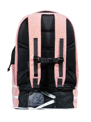 On Red Rebel Dream Bag Plus with White Zipper