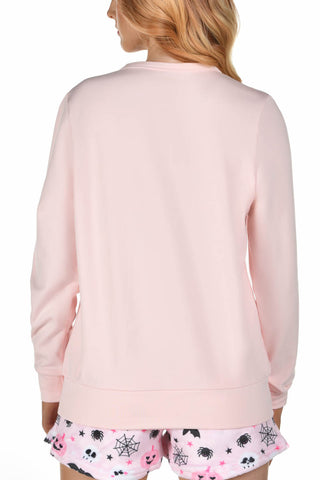 Only Treats Pullover in Pink
