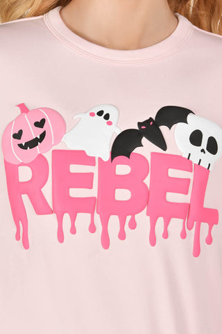 Only Treats Pullover in Pink