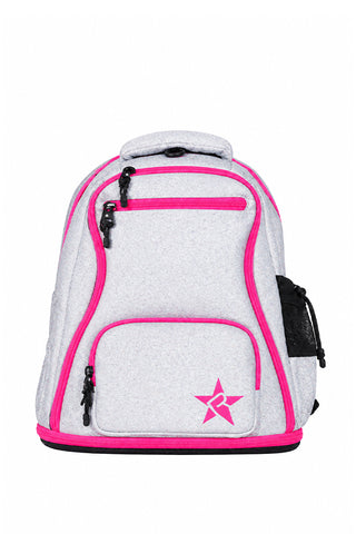 Opalescent Rebel Baby Dream Bag with Pink Zipper