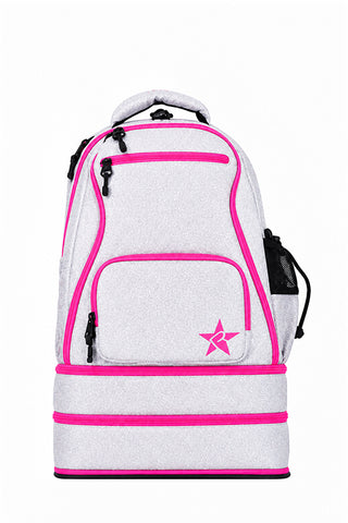 Opalescent Rebel Baby Dream Bag with Pink Zipper