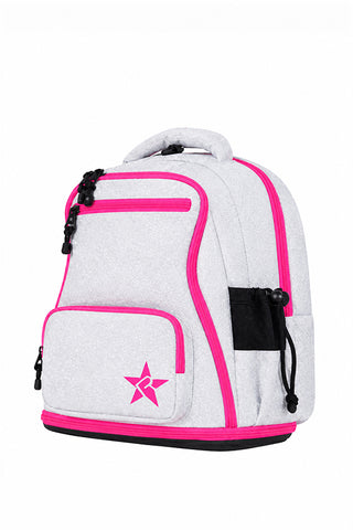 Opalescent Rebel Baby Dream Bag with Pink Zipper