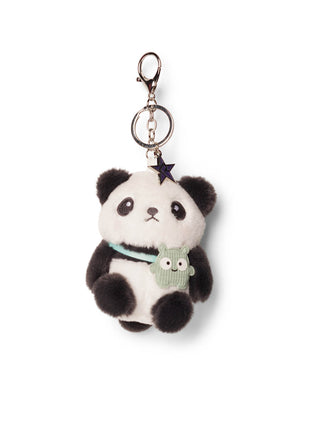 Plush Panda Keychain