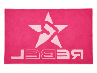 Rebel Blanket in Pink on Pink