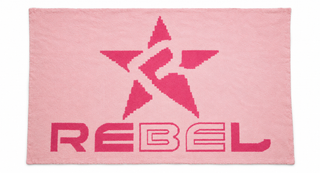 Rebel Blanket in Pink on Pink