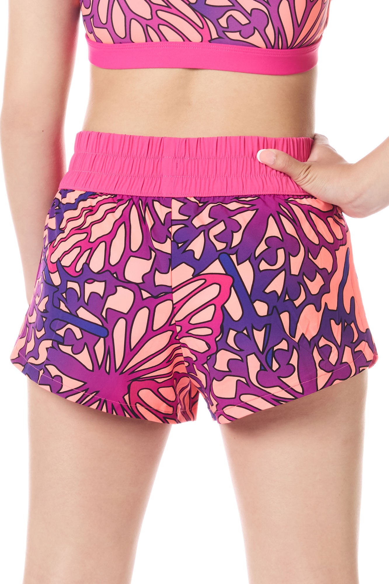 Rebel Against Bullying Short in Butterfly – Rebel Athletic